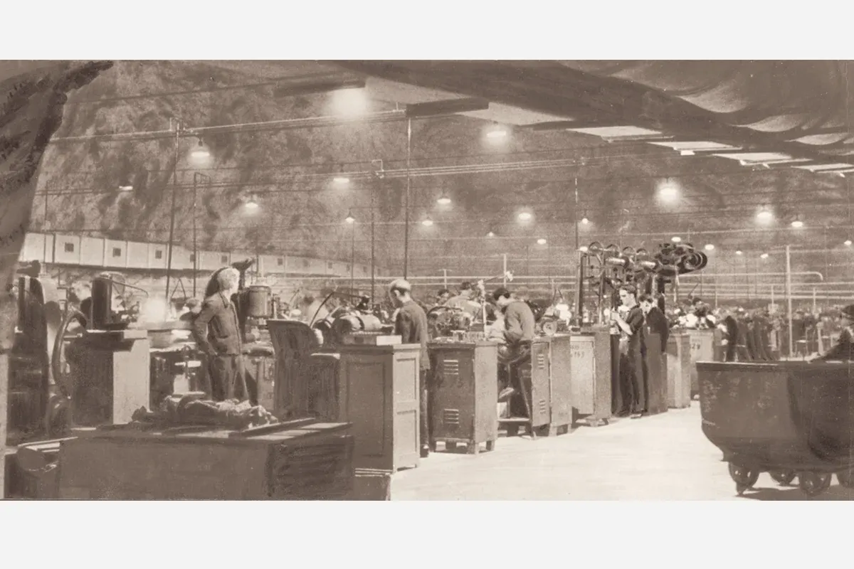 Rüstungsproduktion unter Tage